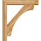 Ekena Millwork Legacy Block Rough Sawn Bracket w/ Offset Brace, Western Red Cedar, 6"W x 32"D x 36"H BKT0604X32X36LEC05RWR - alternate 3